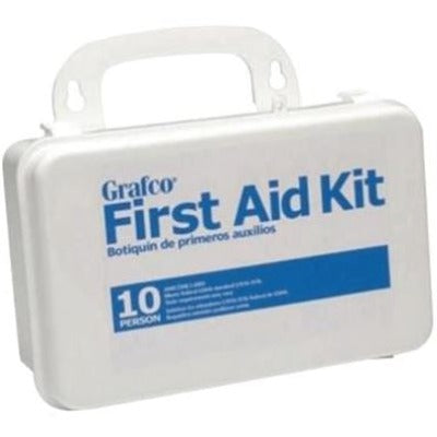 Graham Field Stocked First Aid Kit for 10 Persons