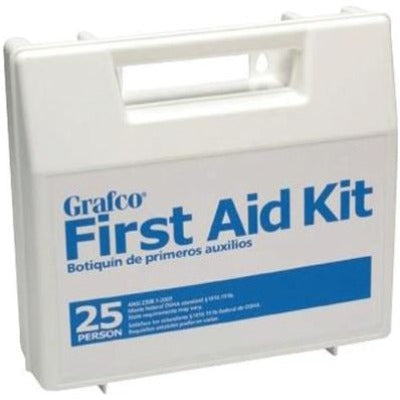 Graham Field 25-Person Stocked First Aid Kit for Workplace Safety