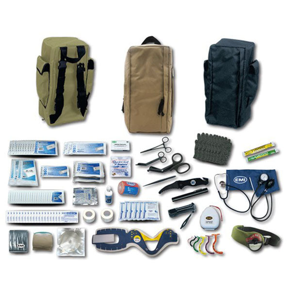 EMI Emergency Tactical Response Pack Kit - Comprehensive First Responder Medical Solution