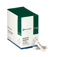 First Aid Only Ammonia Inhalants, 100 Per Box(Pack of )