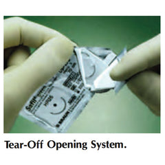 Jorgensen Labs Catgut Chromic w/ Needle, 1/2 Circle, Round Bodied , 26mm L, 0 (Pack of 12)