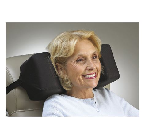 Skil-Care Standard Wheelchair Headrest | Universal High-Back Foam Support Cushion