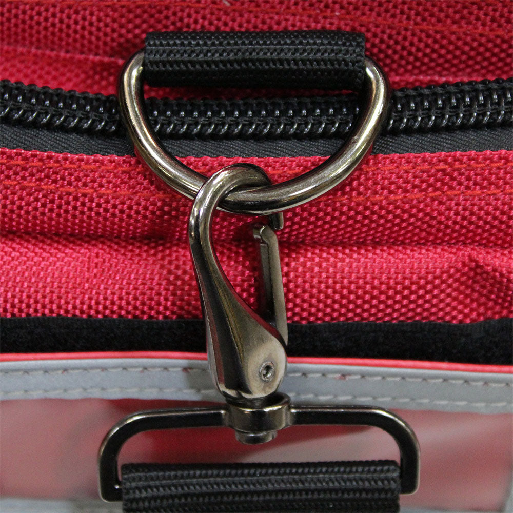 Kemp USA Red Tarpaulin Fluid-Resistant Large Trauma Bag