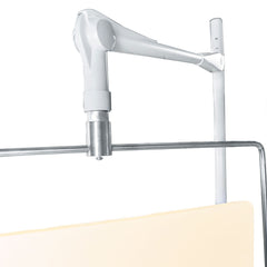 Phillips Safety Mobile Overhead Lead Acrylic Barrier with Lead Curtain and Offset Arm