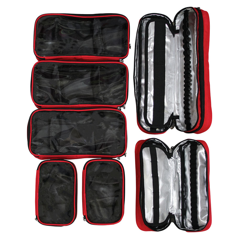 Kemp USA Tarpaulin Tactical Rescue Bag – Heavy-Duty Waterproof Trauma Backpack for First Responders and EMS Deployment