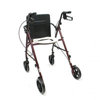 Free2Go Over-the-Toilet Rollator Walker with Toilet Seat