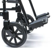 MOBB 17" Seat Ultra Lightweight Folding Transport Wheelchair