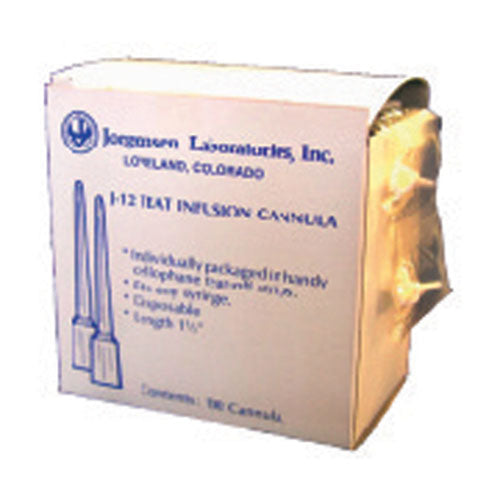 Jorgensen Labs J0012 Teat Cannula Disposable, 100-Pack