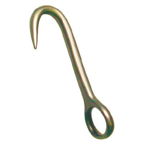 Jorgensen Labs Ostertag S-Blunt Eye Hook for Veterinary Obstetric Procedures