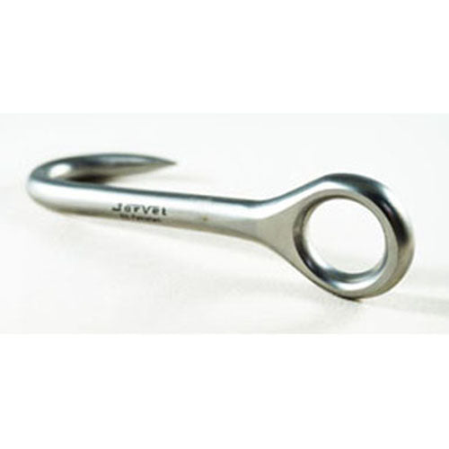 Jorgensen Labs Harm’s OB Eye Hook (Sharp) for Veterinary Obstetric Extraction