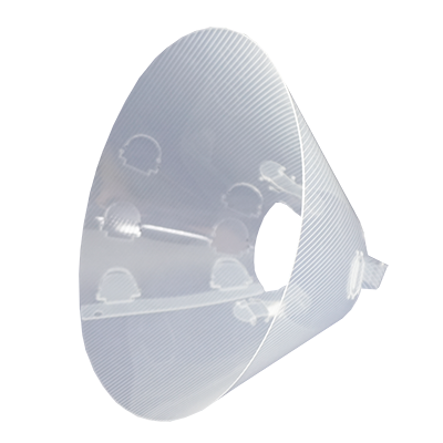 Jorgensen Labs Casey Clear Collar 30cm and 12.5cm - Pack of 10