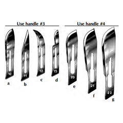 Jorgensen Labs Sterile Swann-Morton Scalpel Blades
