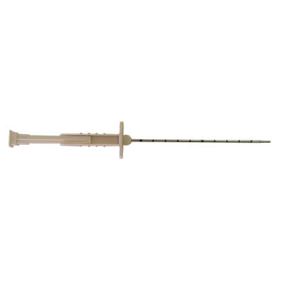 Jorgensen Labs True-Cut Style Biopsy Needle 14G x 10cm for Professional Soft Tissue Sampling