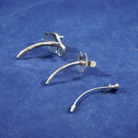 Jorgensen Labs Silver-Plated Metal Tracheostomy Tube 3-Piece Kit