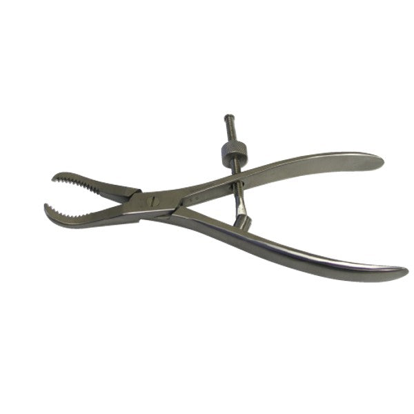 Jorgensen Labs Reduction Forceps with Serrated Jaws, 6.5"