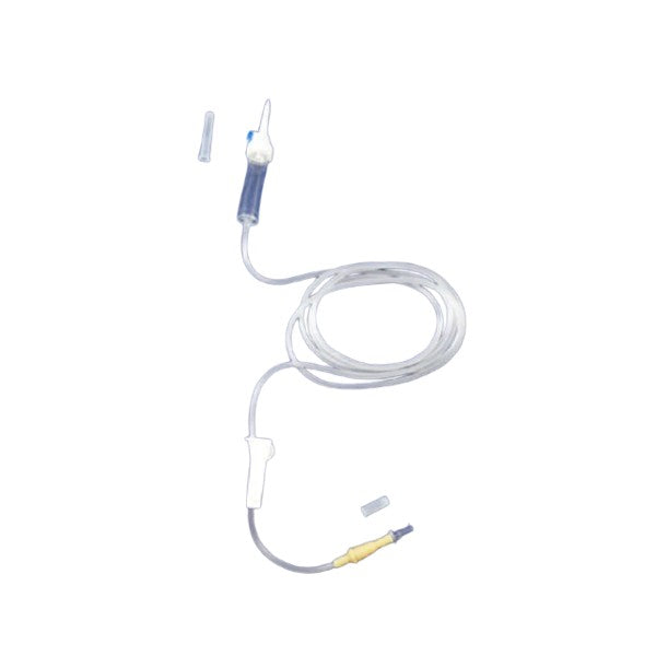 Jorgensen Labs Mini Basic IV Set | 68" Precision Infusion Administration System