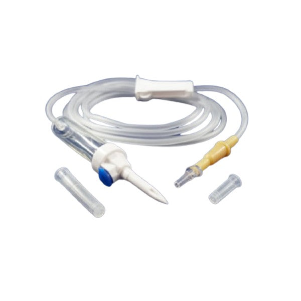 Jorgensen Labs Mini Basic IV Set | 68" Precision Infusion Administration System