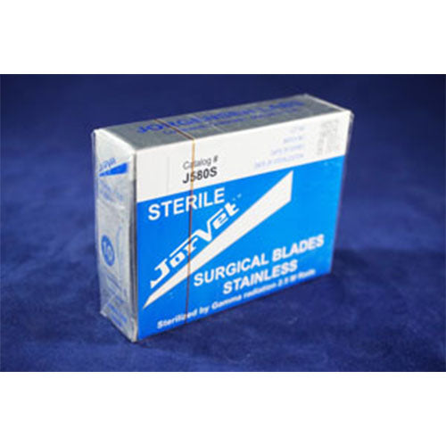 Jorgensen Labs Stainless Steel Surgical Scalpel Blades (Pack of 100)