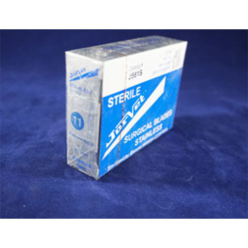 Jorgensen Labs Stainless Steel Scalpel Blades | High-Carbon Precision Surgical Cutting (100-Pack)