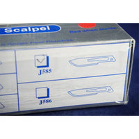 Jorgensen Labs Disposable Stainless Steel Scalpels (Pack of 10)