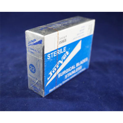 Jorgensen Labs Stainless Steel Scalpel Blades | High-Carbon Precision Surgical Cutting (100-Pack)