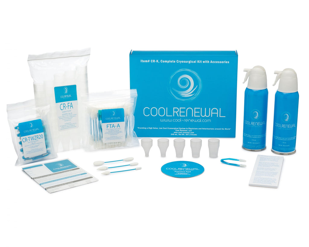 Jorgensen Labs J1401C Cool Renewal Cryosurgical Kit with 1 Canister