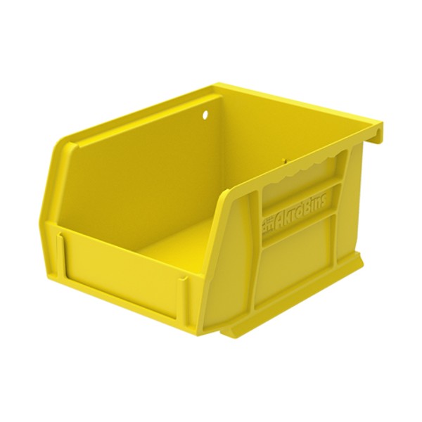 Jorgensen Labs J1425Y Colorful Storage Bin Small Yellow