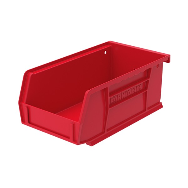 Jorgensen Labs J1426R Colorful Storage Bin Medium Red