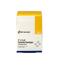 First Aid Only 2" x 5 Yd. Self-Adhering Wrap, 8 Per Box