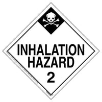 JJ Keller Class 6 Inhalation Hazard Labels (500 Per Roll)