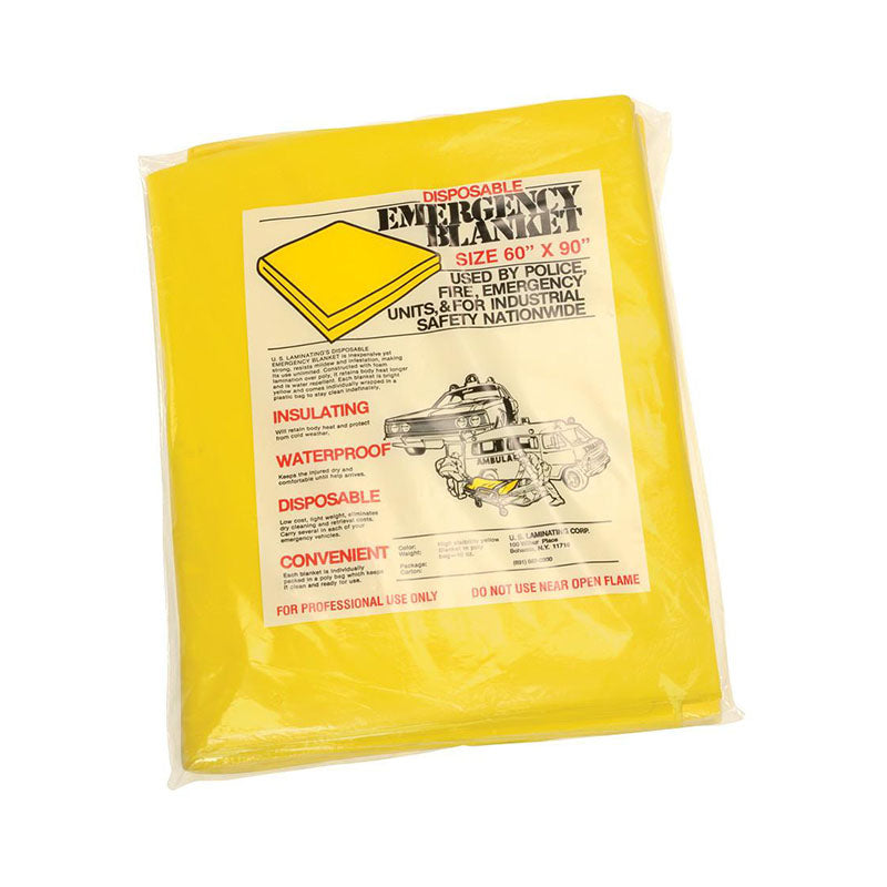 Junkin JSA-506 Disposable Emergency Blanket – High-Visibility Thermal Protection for Field Operations