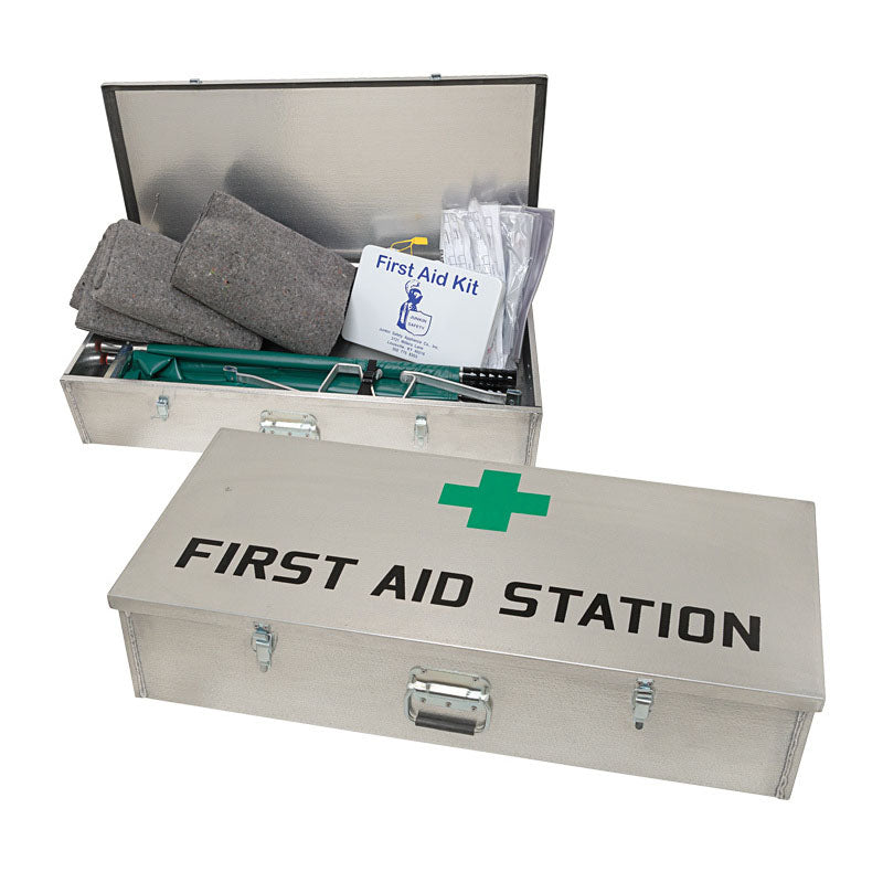 Junkin JSA-760 Coal Mine 76-Piece First Aid Station with MSHA Compliance