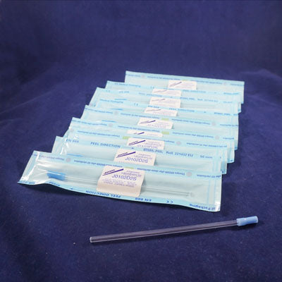 Jorgensen Labs J0102D2S K-9 AI Pipettes 6" w/ Blue Syringe Adaptor