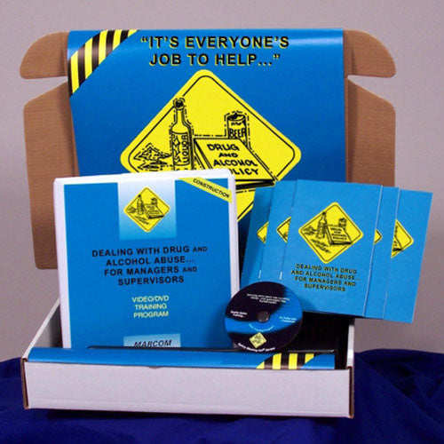 MARCOM Dealing with Drug and Alcohol Abuse for Managers and Supervisors in Construction Environments DVD Training Program