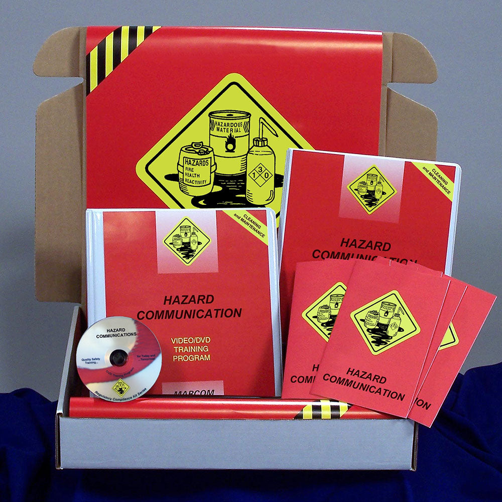 MARCOM Hazard Communication in Cleaning and Maintenance Environments Regulatory Compliance Kit