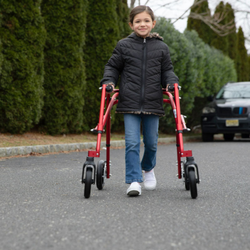 Circle Specialty Klip 4-Wheeled Posterior Gait Walker | Adaptive Mobility and Gait Training Support