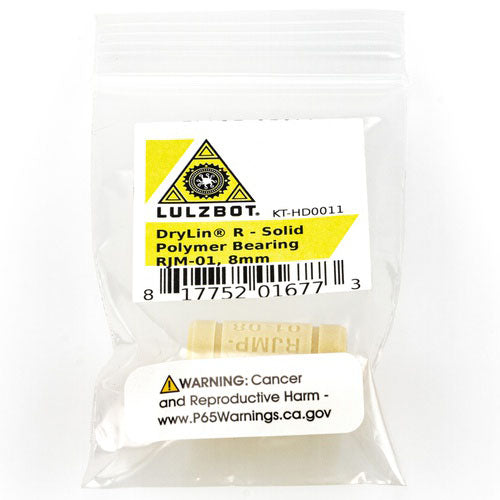 LulzBot DryLin R Solid Polymer Bearing RJM-01 - 8mm