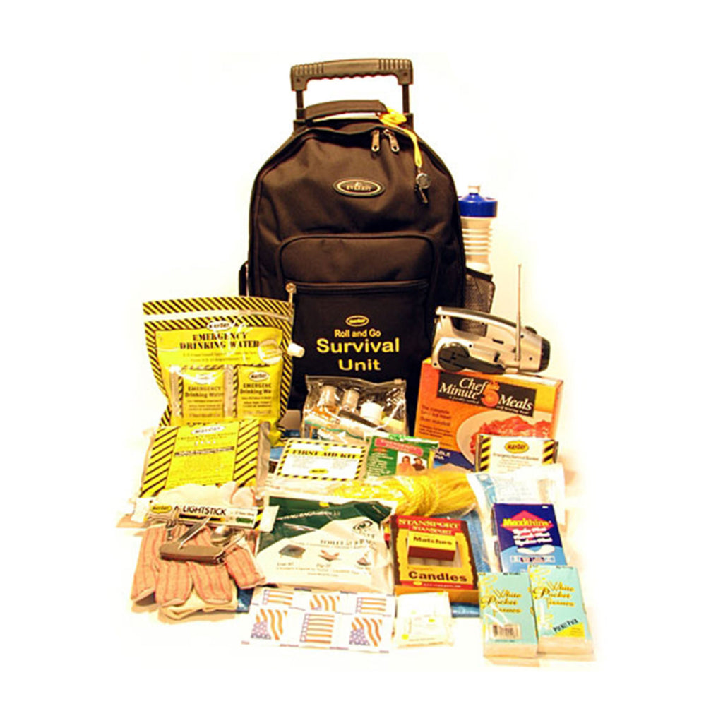 MayDay Roll and Go 1-Person Survival Kit on Wheels