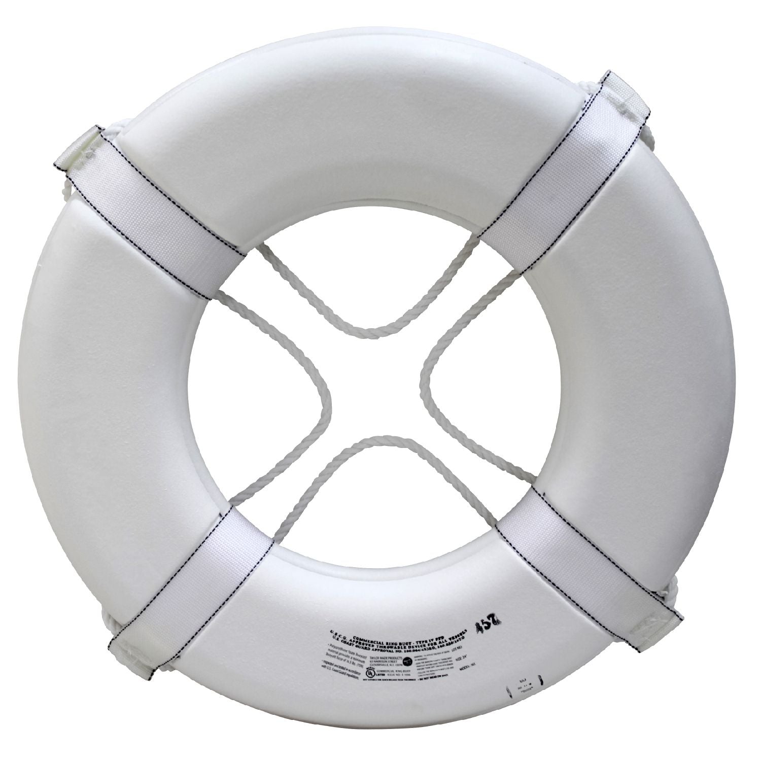 Kemp USA 20" Ring Buoy | USCG-Approved Water Rescue Flotation