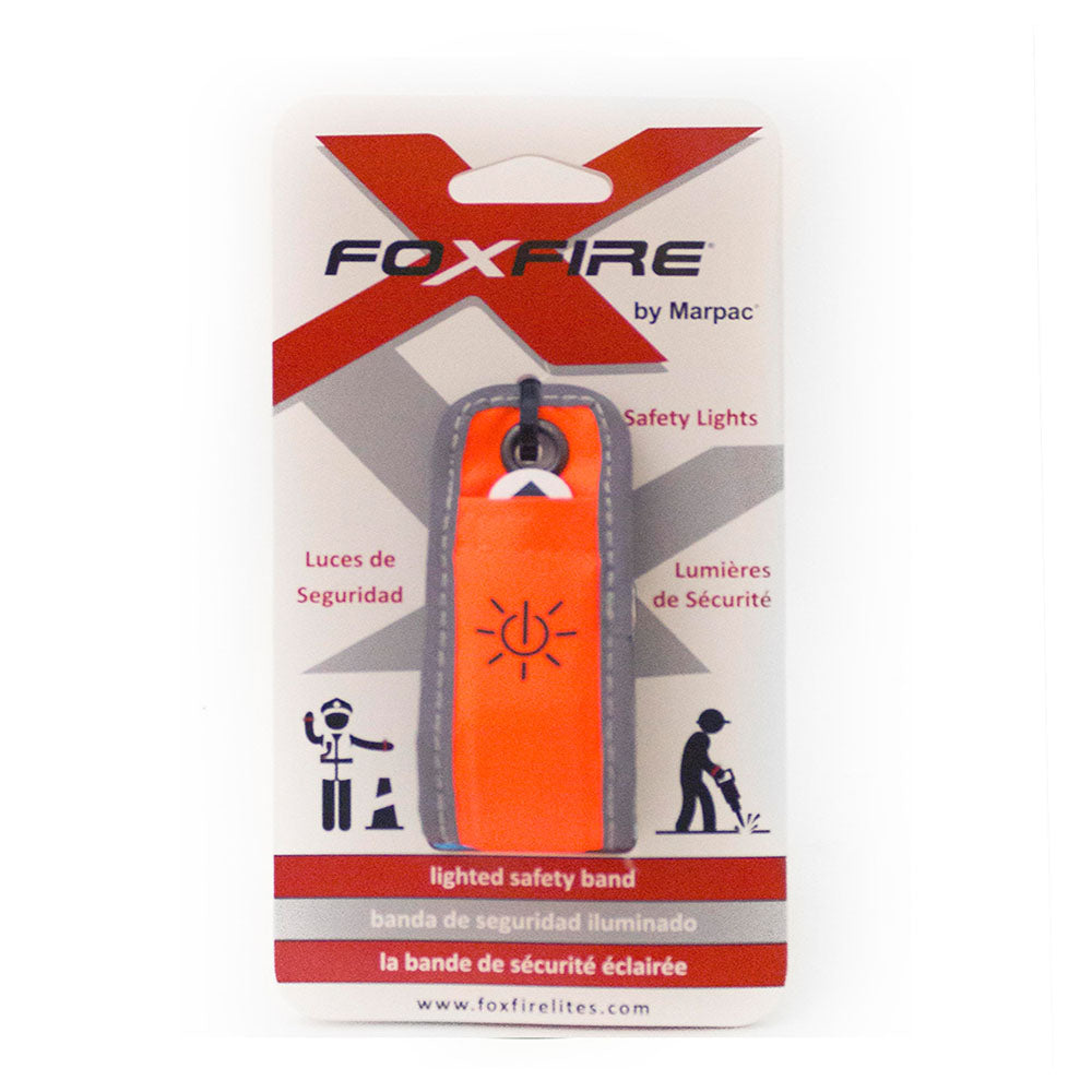 MayDay Orange Glow Safety Arm Band - High-Visibility Emergency Identification