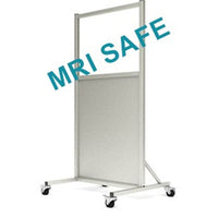 Phillips Safety MRI-Safe Mobile Leaded Aluminum Barrier with Window