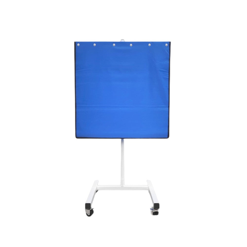 Phillips Safety Max Mobile Lead Shield with H-Base | 0.5mm PbEq Height-Adjustable Radiation Protection