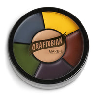 Life/form Moulage Grease Paint Makeup Wheel - Injury Shades - 1 oz.