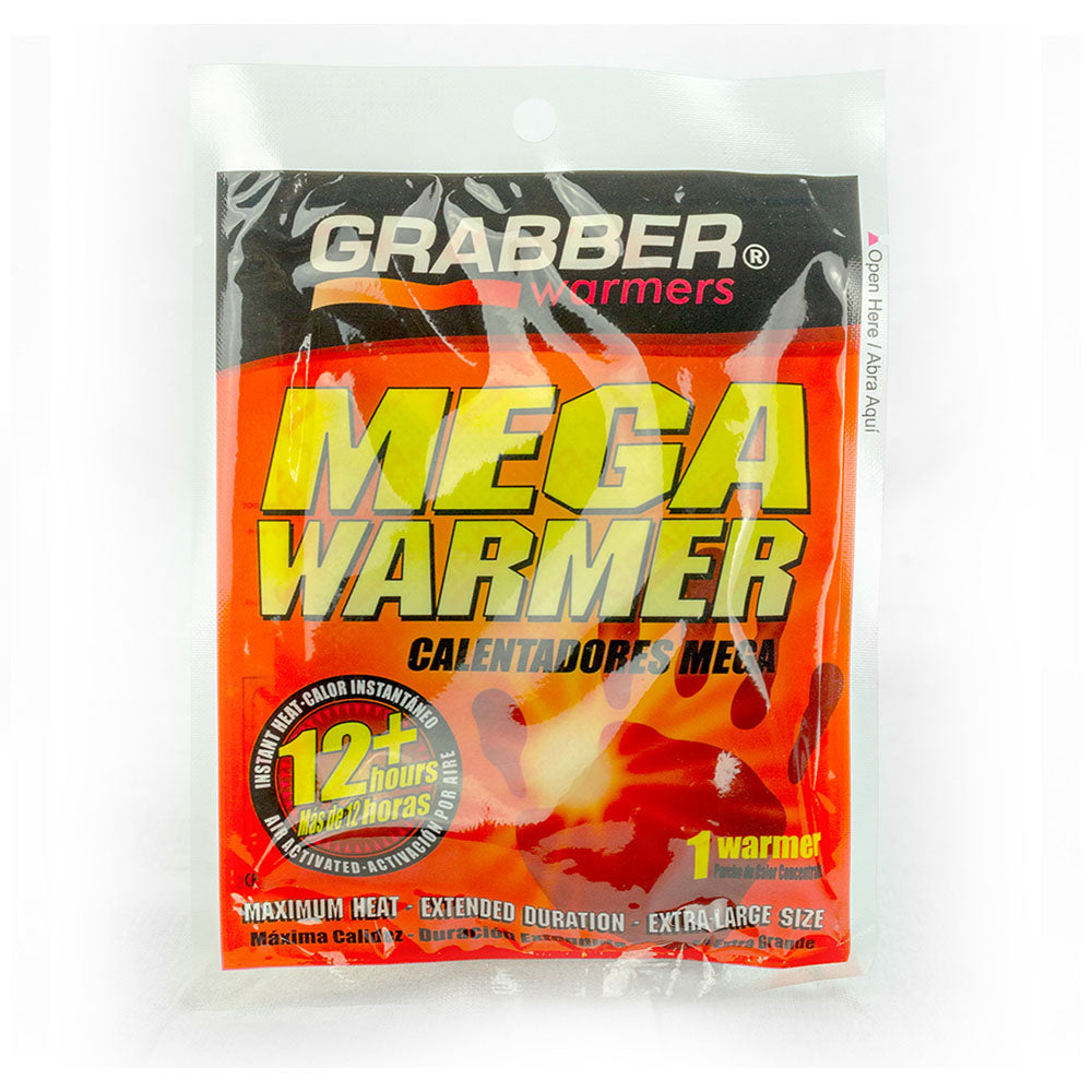 MayDay 70901 GrabberMega Warmers - High-Output Long-Duration Thermal Heat Packs