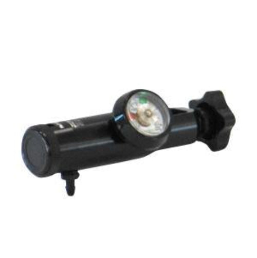 LIFE Corporation Oxygen Regulator with 12 Click-Stop Flow Settings for Emergency Medical Use