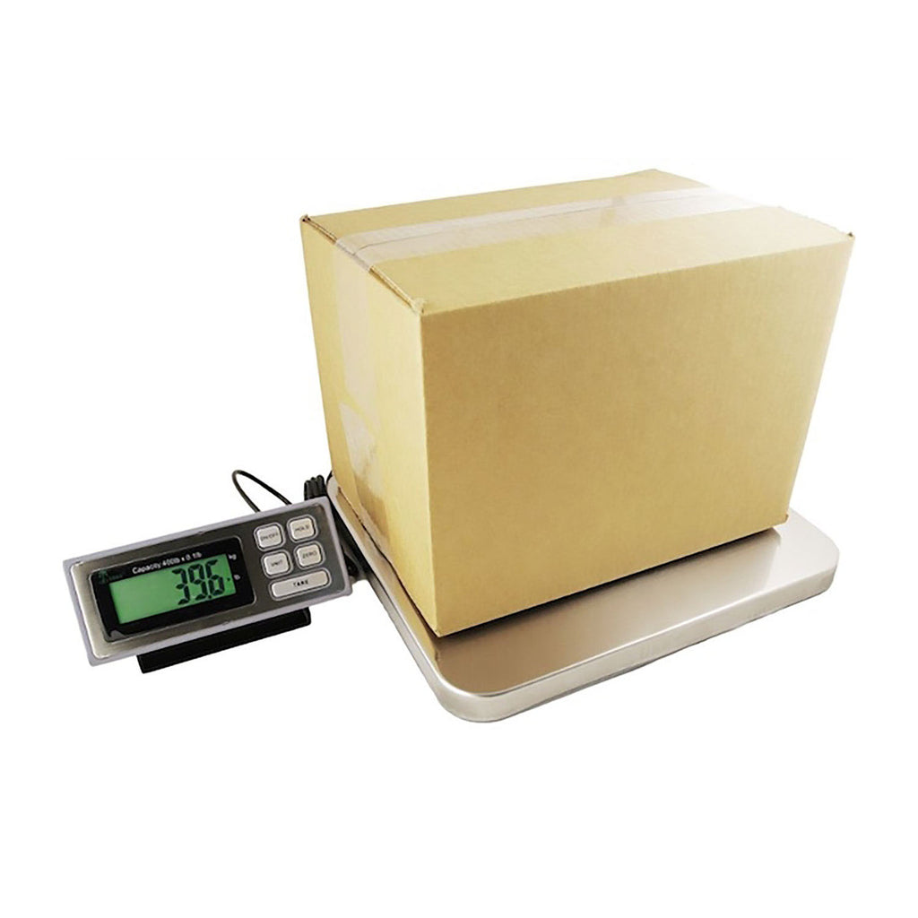 LW Measurements Tree LSS-400 Heavy-Duty Digital Bench Scale with Stainless Steel Platform and Remote Backlit LCD