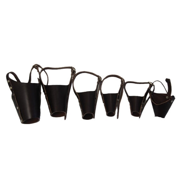Jorgensen Labs J0230F Brachycephalic Leather Muzzle