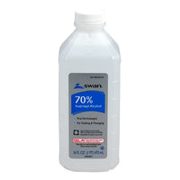 First Aid Only Alcohol, 70% Isopropyl, 16 oz. Bottle, Pack of 12(Pack of 75)