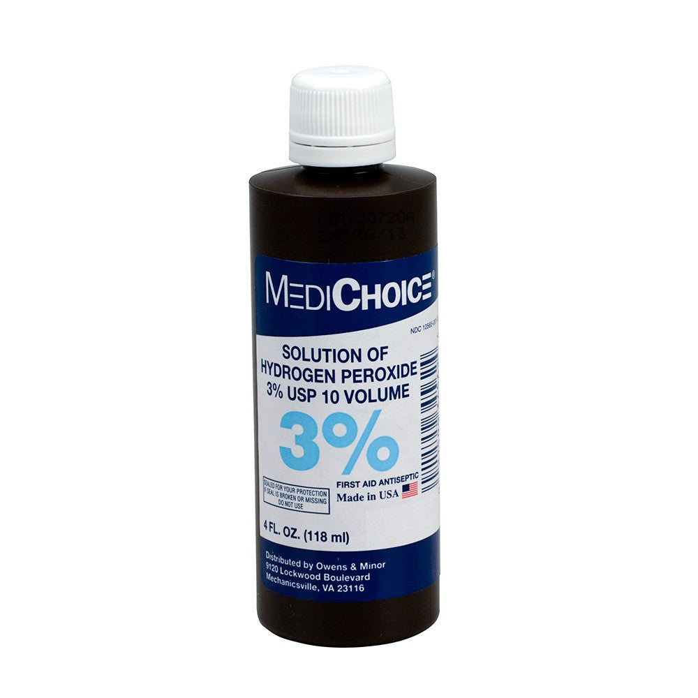 First Aid Only Hydrogen Peroxide 3% | 4 oz. Topical Antiseptic Bottle