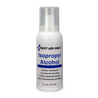 First Aid Only Alcohol Antiseptic Spray, 4 oz. Pump, Pack of 12(Pack of 75)